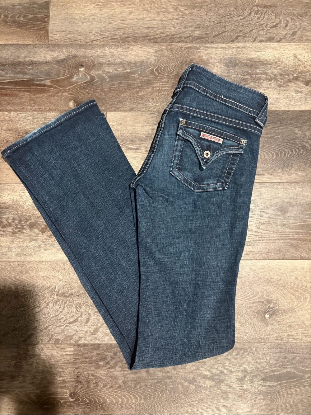 Y2K Hudson Jeans Women's Dark Blue Bootcut Jeans perfect condition Size 28